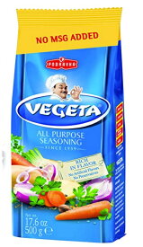 クロアチアの調味料 野菜ブイヨン（コンソメ）ベゲタ 大容量サイズ 500g Podravka Vegeta Seasoning 17.6oz