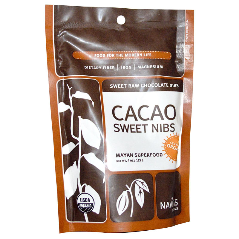 楽天市場】【お取り寄せ】Navitas Naturals, Organic, Cacao Sweet Nibs, 4 oz (113 g) ナビタスナチュラルズ  スイートローチョコニブ カカオスイートニブ : アメリカーナ Americana