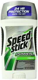 【最大2,000円クーポン5月27日1:59まで】スピードスティック パワーフレッシュ　デオドラントスティック　Speed Stick Deodorant PowerFRESH 3 oz (85 g)