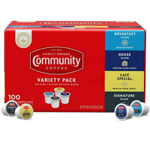 yő2,000~N[|121101:59܂ŁzCommunity Coffee Variety Pack R~jeB[R[q[ oGeB[pbN@100