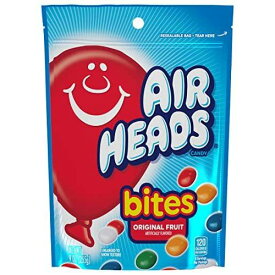 Airheads キャンディバー バイツバッグ, Fruit, Non Melting, 9 oz (Bulk Pack of 12)