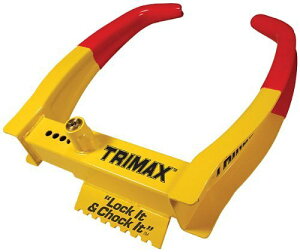 gC}bNX Trimax TCL65 zC[ `[N bN h~ X[  Wheel Chock Lock 7.25in