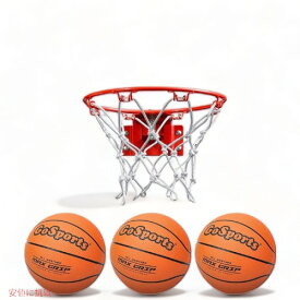 【最大2,000円クーポン3/11水01:59まで】ミニバスケットボール＆フープセット GoSports ボール3個付き アメリカーナがお届け!
