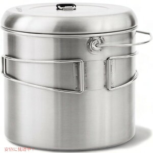 �y�ő�2000�~�N�[�|�� 5/27(��)01:59�܂Łz�|�b�g4000 Solo Stove POT4 �X�e�����X�X�`�[�� �A�����J�[�i�����͂�!