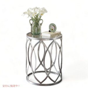 Madison Park Arlo Metal Eyelet Accent Table �}�f�B�\�� �p�[�N ���^�� �T�C�h �e�[ �A�����J�[�i�����͂�!
