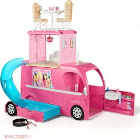 【最大2,000円クーポン4月17日9:59まで】Barbie Pop-Up Camper Vehicle バービー人形 ポップアップキャンピングカー品 アメリカーナがお届け!