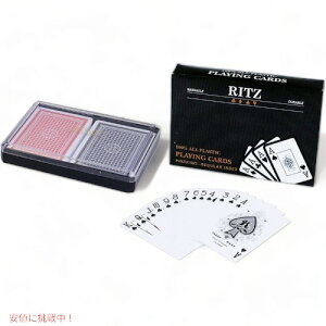 100vX`bNgv2gZbg Ritz Plastic Playing Cards vX`bNP[Xt AJ[i͂!