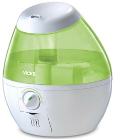 【最大2,000円クーポン5月16日01:59まで】Vicks Mini Filter Free Cool Mist Humidifier Green / ヴィックス フィルター不要 クールミスト 加湿器 ミニタイプ 1.89リットル グリーン