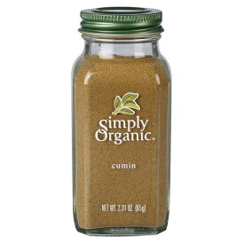 Simply Organic Cumin Powder Certified Organic シンプリーオーガニック クミン パウダー 85g