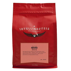 yő2,000~N[|112701:59܂ŁzIntelligentsia House Blend Medium Roast Whole Bean Coffee CeWFVA R[q[ nEX~fBA[Xg z[r[  12oz / 340g