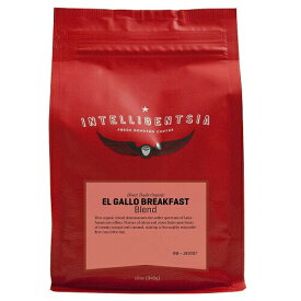 Intelligentsia Organic El Gallo Breakfast Blend Medium Roast Whole Bean Coffee インテリジェンシア コーヒー オーガニック エルガロ ブレークファスト ミディアムロースト ホールビーン 豆 12oz / 340g