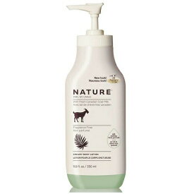 【最大2,000円クーポン5月27日1:59まで】ネイチャー ゴートミルクボディローション 無香料 Nature by Canus Fresh Goat's Milk Body Lotion Fragrance free 山羊ミルクボディローション