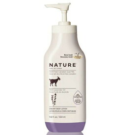 【最大2,000円クーポン5月27日1:59まで】ネイチャー ゴートミルクボディローション ラベンダー Nature by Canus Fresh Goat's Milk Body Lotion Lavender Oil 山羊ミルクボディローション