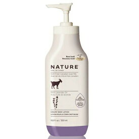 ネイチャー ゴートミルクボディローション ラベンダー Nature by Canus Fresh Goat's Milk Body Lotion Lavender Oil 山羊ミルクボディローション