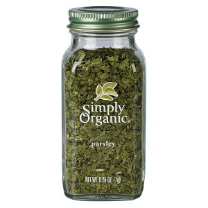 yő2,000~N[|112701:59܂ŁzSimply Organic Parsley Flakes Certified Organic Vv[I[KjbN pZt[N 7g
