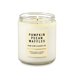 yő2,000~N[|121101:59܂ŁzoX&{fB[NX A}Lh pvLs[Jbt 198g Bath&Body Works Candle Pumpkin Pecan Wuffles 7oz