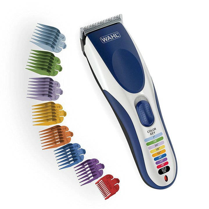 楽天市場】ウォール カラープロ 充電式ヘアクリッパー＆トリマー Wahl 