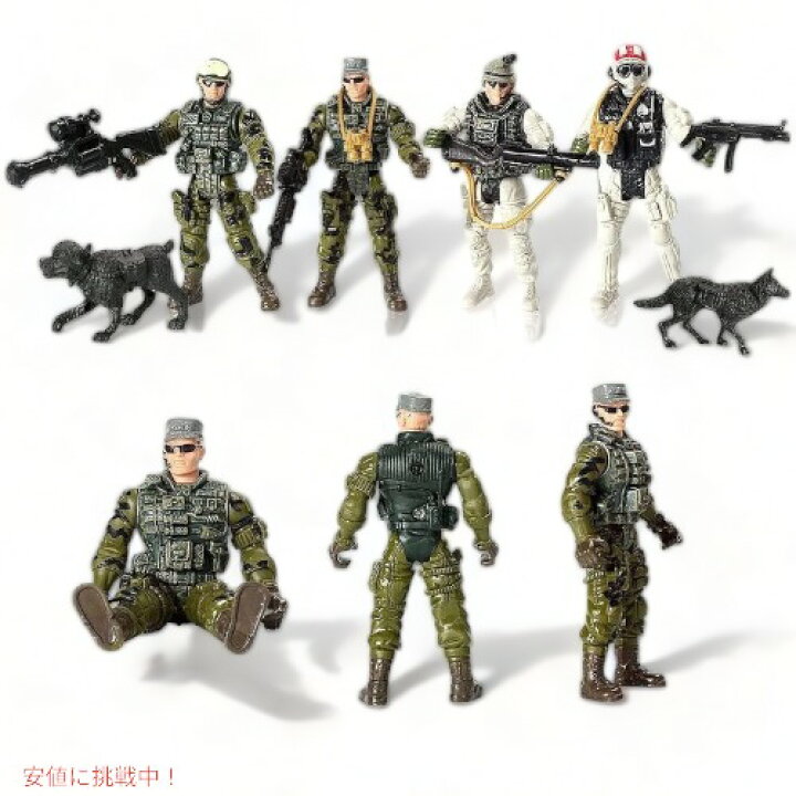 楽天市場 ミスターリバー 米軍兵士 フィギュア プレイセット Mr River アーミー アメリカーナがお届け アメリカーナ Americana