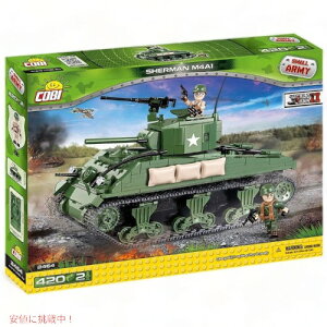 �y�ő�2000�~OFF 4/10��1:59�܂Łz�R�r�[ COBI Small Army WWSherman M4A1 Tank Building Kit 2464 �A�����J�[�i�����͂�!