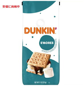 _Lh[ic R[q[ XAi҂ ^Cvj Dunkin Donuts S'mores Medium Roast Ground Coffee - 11oz