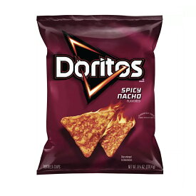 【最大2,000円クーポン5月27日1:59まで】Doritos Spicy Nacho Chips 9.75oz / ドリトス スパイシー ナチョ チップス