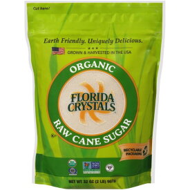 Florida Crystals Organic Cane Sugar 32oz / フロリダクリスタルズ オーガニックケーンシュガー 907g