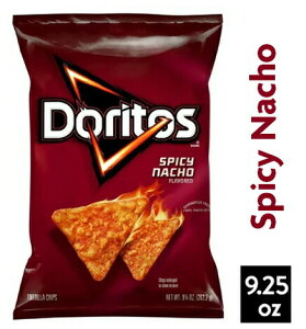 Doritos Spicy Nacho Tortilla Chips / �h���g�X �g���e�B�[���`�b�v�X �X�p�C�V�[�i�`���� 9.25oz