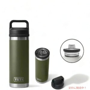 yJ[zYETI Rambler 18 oz Bottle With Chug Cap HIGHLANDS OLIVE / CGeB u[ {g 18 oz / 532 ml `OLbvt  ۉ ۗ