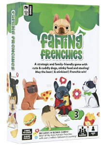 yő1,000~N[|91101:59܂Łz헪J[hQ[ q eB[ l Ƒ 2-4lp p Farting Frenchies by BossDogs