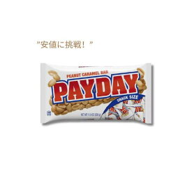 【訳あり・在庫処分・賞味期限2024年6月まで】Payday ピーナッツ キャラメル スナック サイズ キャンディー バー 328 g / Payday Peanut Caramel Snack Size Candy Bars 11.6oz