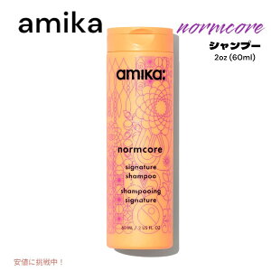 amika �A�~�J �m�[���R�A �V�O�l�`���[ �V�����v�[ 2oz amika normcore signature shampoo 60ml