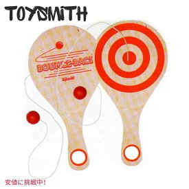Toysmith トイスミス Bounce Back Paddle Ball バウンスバック・パドルボール Red リターンボールラケット