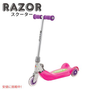 Razor Jr. Scooter CU[ WjA qpXN[^[ Folding Kiddie Kick Scooter ܂肽݃LbNXN[^[ Pink
