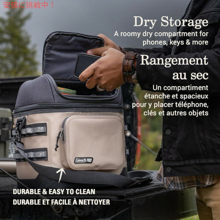 楽天市場】Coleman コールマン プロ仕様 高耐久断熱 ソフトクーラー ランチボックス Pro Heavy-Duty Insulated Soft  Cooler Lunchbox 24can : アメリカーナ Americana