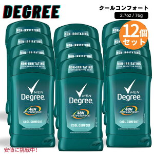 12Zbg Degree fBO[ jp fIhgXeBbN qp N[RtH[g 76g Men Antiperspirant Deodorant Stick Cool Comfort 2.7 oz