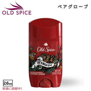 yő1,000~N[|91101:59܂ŁzOld spice I[hXpCX fIhg jp [xAO[u] 73g Antiperspirant Deodorant for Men Bearglove 2.6oz