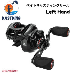 �y�ő�2000�~OFF�N�[�|�� 10/9(��)01:59�܂ŁzKastKing �J�X�g�L���O Spartacus II Baitcasting Fishing Reel �X�p���^�J�XII�x�C�g�L���X�e�B���O���[�� Black Rhino - Left Hand