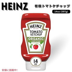 yő2,000~N[|121101:59܂ŁzHeinz nCc Organic Tomato Ketchup L@ g}gP`bv 14 oz Bottle I[KjbN
