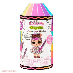 yő1,000~N[|92401:59܂ŁzLOLTvCY uY CRAYOLA J[~[X^WI Nl` Surprise Loves Color Me Studio Crayon Dolls
