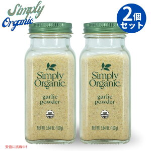 [2{] Vv[ I[KjbN K[bNpE_[ I[KjbNK[bN 103g / 3.64oz Simply Organic Garlic Powder