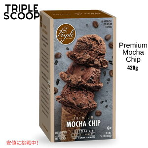 v~A J`bv ACXN[ X^[^[~bNX Premium Mocha Chip Ice Cream Starter Mix makes 2 creamy quarts