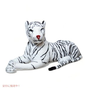 bT_O zCg^CK[ ʂ ĝʂ Melissa & Doug Giant Siberian White Tiger Lifelike Stuffed 5 feet