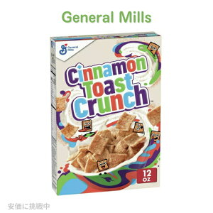 General Mills Cinnamon Toast Crunch Breakfast Cereal 12oz / �V�i�����g�[�X�g�N�����` �V���A�� ���H �[�l�����~���Y 340g �S������ ��