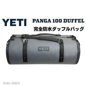YETI パンガ100 防水ダッフルバッグ [ストームグレー] アウトドア 防水バッグ Panga 100 Duffel STORM GRAY