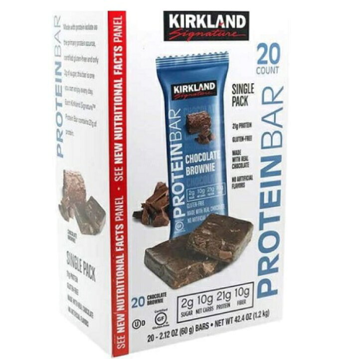 期間限定特価品 Kirkland Signature Protein Bars Chocolate Peanut Butter Chunk