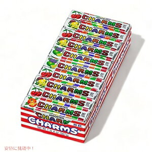 Charms Squares, Assorted Fruit Flavors, Box of 20 Packs �c
