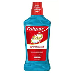 yő1,000~N[|91101:59܂ŁzRQ[g g[^AhoX vV[h yp[~guXg }EXEHbV 1L Colgate Total Advanced Pro-Shield Peppermint Blast Mouthwash
