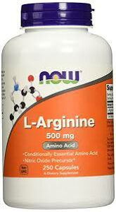 NOW # 0031�@L-Arginine 500 mg L�A���M�j�� 500mg 250��