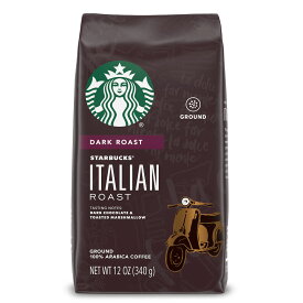 【最大2,000円クーポン4月27日9:59まで】Starbucks Dark Roast Ground Coffee, Italian Roast / スターバックス