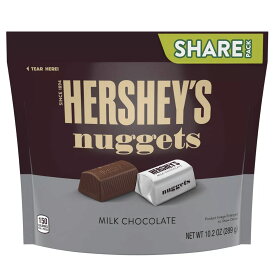 【最大2,000円クーポン6月11日1:59まで】Hershey's Nuggets Milk Chocolates / ハーシー ナゲット ミルクチョコレート 289g(10.2oz)